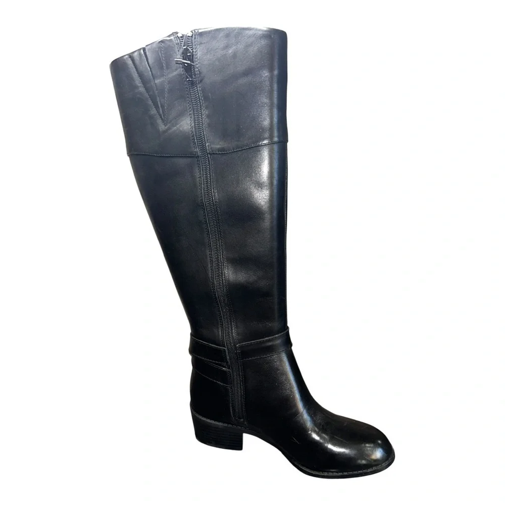 Alfani Berniee Step N Flex Tall Riding Boots – Black | Size 5 | NWT